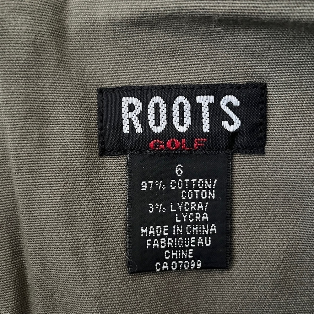 NWT Roots Golf Green A-Line Pleated Cargo Skort – Sporty & Chic, Size 6 - Picture 11 of 16